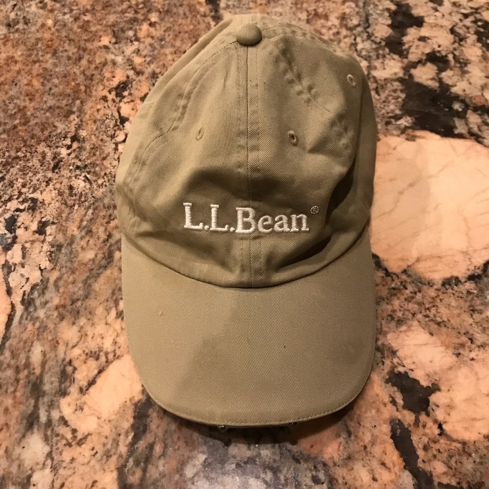 L.L. Bean Hat with built in lights